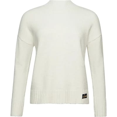 Superdry Trui Essential Mock Neck Jumper W6110501a 39e Ecru Dames Maat - XL