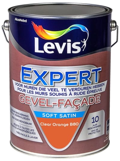 Levis - Expert Gevel Mix - Clear Orange B80 - Mengverf - 5 L