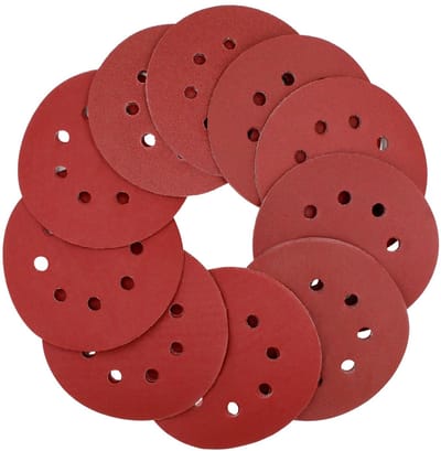 Go Go Gadget - Schuurschijven - Met klittenband - Schuurschijf - Schuurpapier - 1 set van 10 stuks - 180mm - K100 - Korrel 100