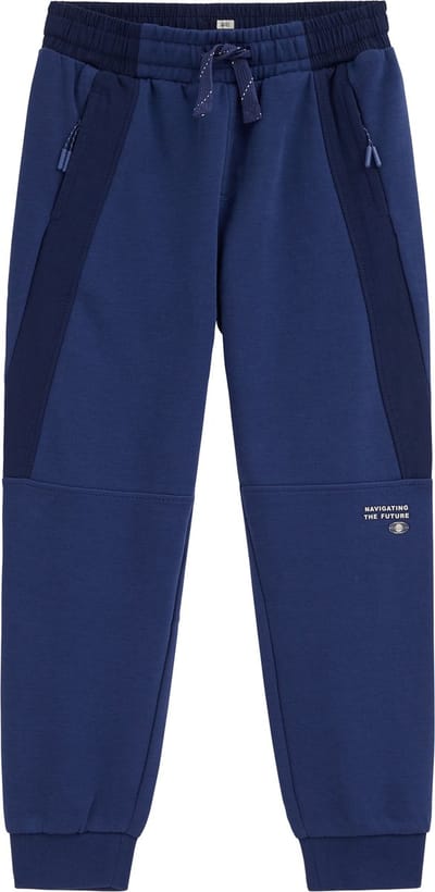 WE Fashion Jongens joggingbroek met print en ritszakken