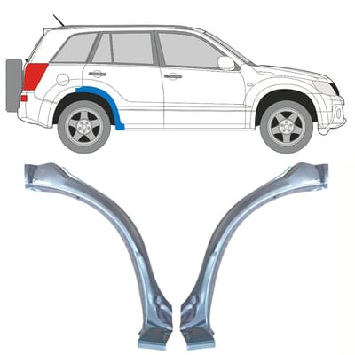 Reparatiepaneel achterspatbord voor Suzuki Grand Vitara 2005-2014