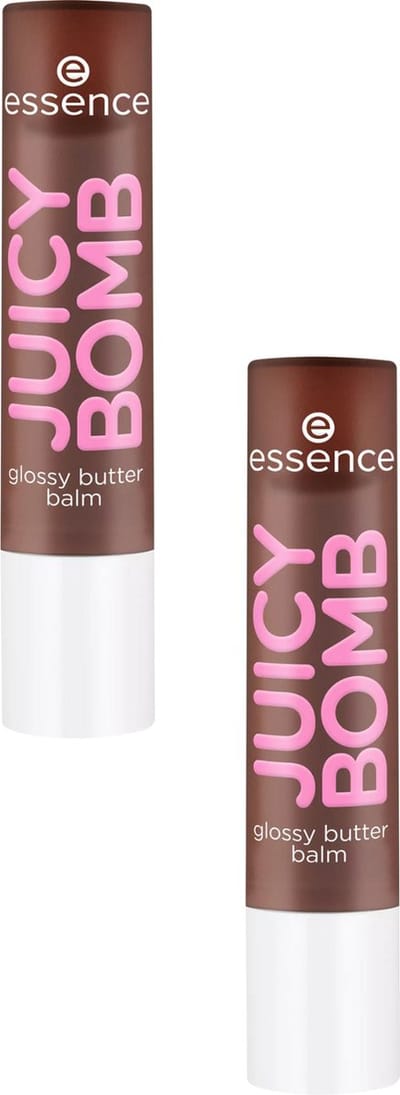 2x Essence Juicy Bomb Glossy Butter Balm 05 Choco Lot To Handle | lipbalm | 2-pack