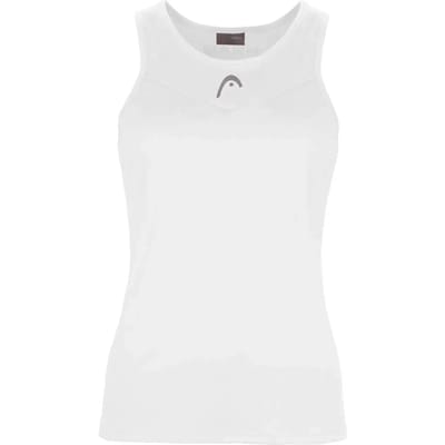 Head Racket Easy Court Mouwloos T-shirt Wit XL Vrouw