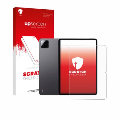 upscreen - Screenprotector voor Xiaomi Pad 7 Pro (Voor+Camera) - Folie Beschermfolie transparant