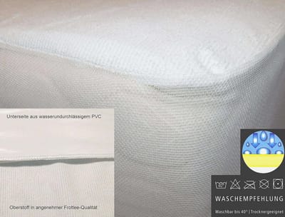 Comfort Matrasbeschermer - Waterdichte Bescherming bij Incontinentie, Huidvriendelijk, 80% Katoen, 5 Maten