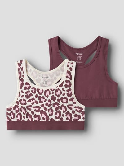 NAME IT- NKFSHORT TOP 2P LEO NOOS - Meisjes - Underwear