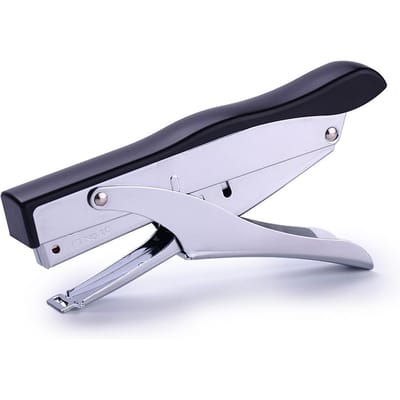 KWtriO Nietmachine 10 vel capaciteit voor papierbinding Minder inspanning Geschikt voor 10# nietjes voor winkel zwart