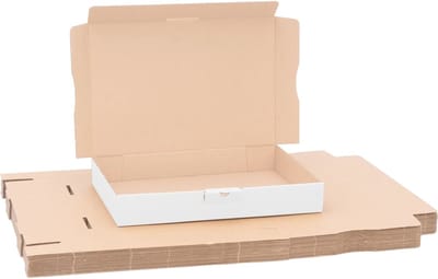Maxi-briefdozen 320 x 225 x 50 mm voor verzenden van documenten en kleine elektronica - 100 stuks