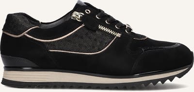Hassia Porto Sneakers - Suède - Dames - Zwart - Maat 39