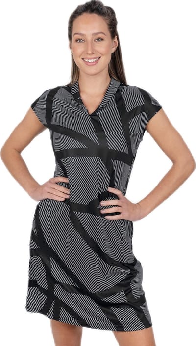 Func Factory dames Jurkje Sandy Dress zwart maat 48