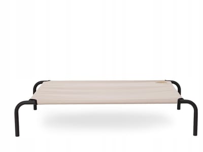 Hondenmand met metalen frame, afneembare hoezen, 80x42cm