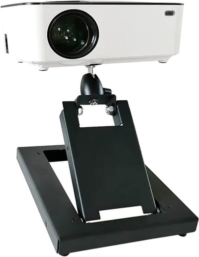 Projector Beugel - Projector Houder - Thuisbioscoop Oplossing - Universeel Verstelbaar - Telescopisch Ontwerp - Wit
