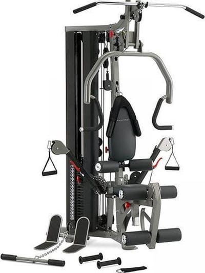 BodyCraft GX krachtstation - compact - alle spiergroepen - 90kg gewichtenblok - ergonimische rugleuning