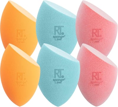 SnelShoppen - Assortiment Make-up Blending Sponzen, Miracle Teint, Miracle Powder en Miracle Airblend, 6 Stuks voor Perfecte Vloeibare en Poeder Make-