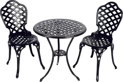 Lesliliving - Bistroset Leeds Kensington - Zwart