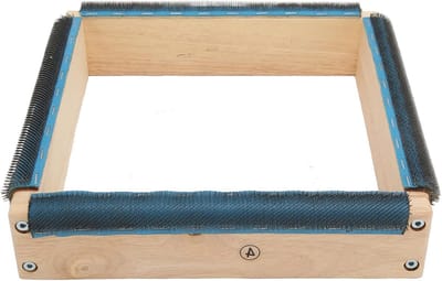 Cocoplus -Punch Needle Frame Gripper Strip Borduurring voor Punch Needle en Rug Hooking - Geschikt voor alle maten - Houten Borduurframe - Frame Hoepel met Gripper Strip - Handwerken en Borduren - Verbeterde Grip - Natuurlijk Hout.