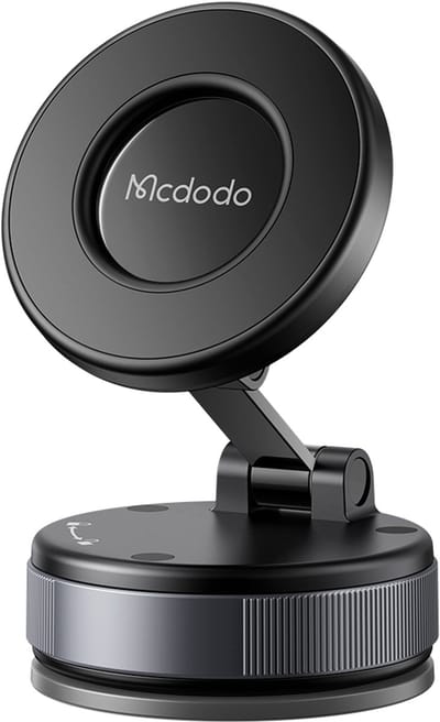 Mcdodo - Telefoonhouder Auto voor Dashboard en Raam - Geschikt voor MagSafe - Magnetisch en Stabiel - Zwart