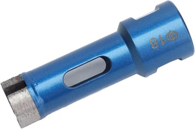 Diamant Gatenboor - Gatopener M14 - Tegels Boren - Hoge Rendement Snelheid - 18mm - Blauw