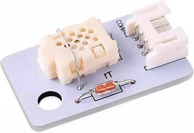 Vochtsensor Vervanging - Module Board - Luchtvochtigheid Regelen - Snelle Installatie - 3 x 1.8 cm - Grijs