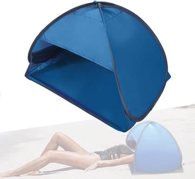 Mini Strandtent voor Zonbescherming - Opvouwbare Tent voor Buitenactiviteiten