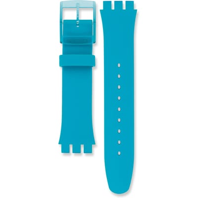Swatch Plastic - Originals Large (41mm) SUO/SO29/SO32 ASUOL700 SUOL700 Turquoise Rebel Horlogeband