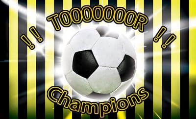 Football Yellow Black Photo Wallcovering