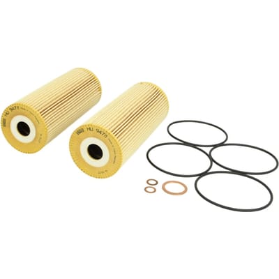 MANN-FILTER Oliefilter HU 947/1 Z-2 Set van 2 voor Mercedes-Benz MK SK | Setra O 404 S/SG 300 Tourismo | Neoplan Skyliner Transliner | OM441 OM442 | OEM 4411800009 | 3661841025 | 5001846629