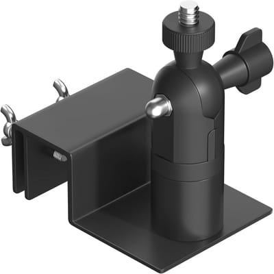 Camera Gootbeugel - Universele houder - Beveiliging Monteren - Gereedschapsloze installatie - 1 Pack - Zwart