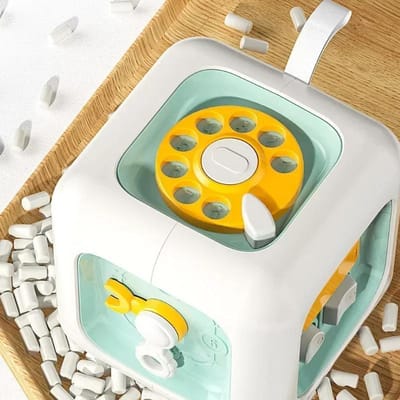 Montessori Speelgoed Baby Leren Gericht Speelgoed voor Baby's 1 2 3 Jaar Trekkoord Speeltjes Kind Sensorische Ontwikkeling Spel Fijne Motoriek groen