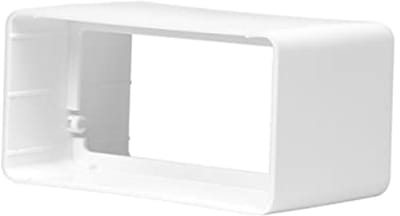 Verbindingsstuk voor rechthoekige buis - Ventilatie, Verwarming, Koeling - 220 x 55 mm