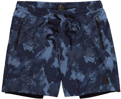 JAY-PI - Heren - Bermuda Iron Anvil FLEXNAMIC® fitness 2-in-1-model - Blauwgrijs - Maat 3XL