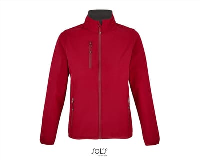 SOL'S Women´s Falcon Zipped Softshell Jacket L03828 - Pepper Red - S