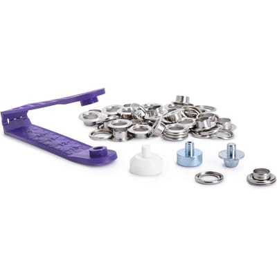 Prym Zeilringen - 8 mm Vernikkeld (24)