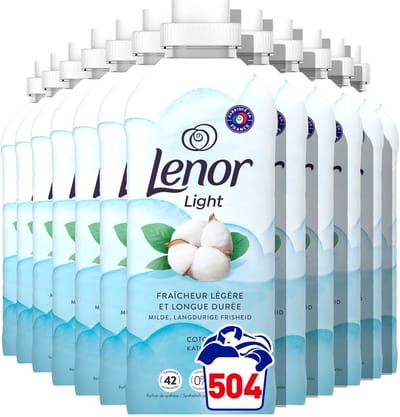 Lenor Wasverzachter Katoen Fris - 12 x 42 Wasbeurten