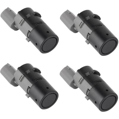 4 stks Reverse Bumper Backup Parkeerhulp Sensor Omkeren Radar Parkeersensor, 66206989069, zwart