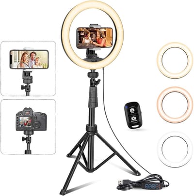 MKSS® Ringlamp met Statief - Ring Light - Verstelbaar - Led Verlichting