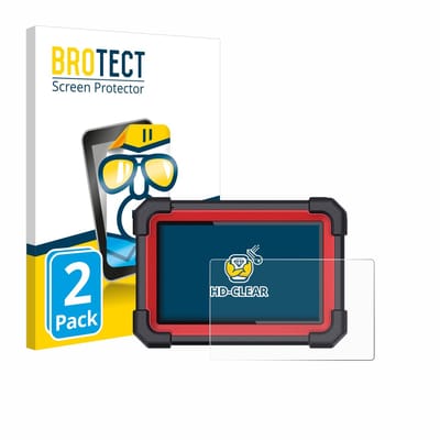 BROTECT - Screenprotector voor Launch X-431 CRP 919E BT - Folie Beschermfolie transparant 2 Stuks