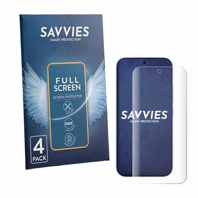 Savvies - Screenprotector voor Xiaomi 17T - Folie Beschermfolie transparant volledig dekking 4 Stuks