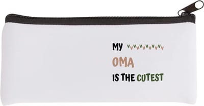 Akyol - my oma is the cutest Etui - Oma - schattige oma - verjaardagscadeau - verjaardag - cadeau - cadeautje voor oma - oma artikelen - kado - geschenk - gift - 20 bij 9 cm