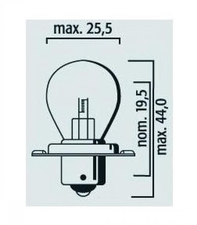 Ampoule Flosser pour Mobylette MBK 50 88 1960 à 2002 Neuf