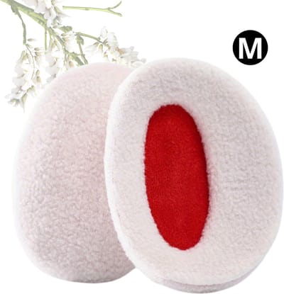 Nivard Oorwarmers - Oorverwarmers - Ear Warmers Voor Volwassenen - Dames & Heren Winter Earmuffs - Wit M