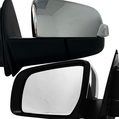 BILMAX Linker Buitenspiegel Vervanging voor Ford Ranger 2011–2018, Elektrisch Verstelbaar, Verwarmd, Handmatig Inklapbaar, met Richtingaanwijzer, met Instapverlichting, 7-Pins (Bestuurderszijde)