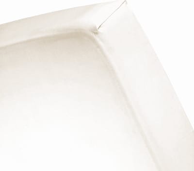 Eleganzzz Topper Hoeslaken 180gr/m2 Hoogwaardig Flanel - Ivoor - Hoeslaken 90x200cm - Flanellen Topper Hoeslakens - Eenpersoons