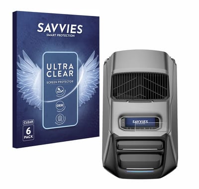 Savvies - Screenprotector voor EcoFlow Wave 3 - Folie Beschermfolie transparant 6 Stuks
