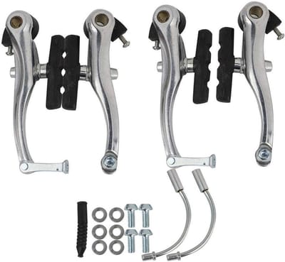 Mountainbike V-remmen - Fietsremmen Set - Veilig Fietsen - Ergonomisch Design - 22 mm Stuurdiameter - Zwart