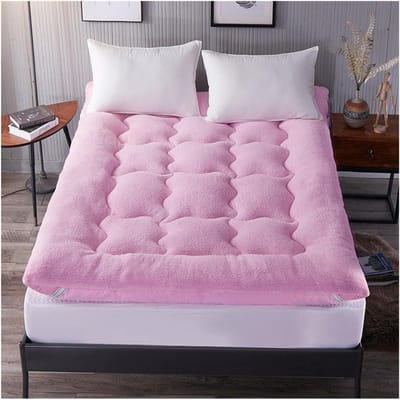 Vloermatras - Slaapmat Futon - Comfortabel Slapen - Dubbelzijdig Ontwerp - 180 x 200 cm - Grijs