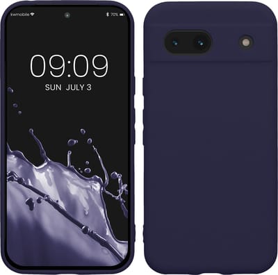 kwmobile telefoonhoesje geschikt voor Google Pixel 8a - Hoesje voor smartphone - Precisie camera uitsnede - In deep ocean