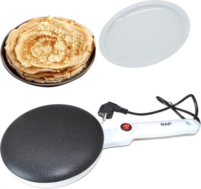 Elektrische Crêpe Pan 600W met Antiaanbaklaag voor Dunne Pannenkoeken