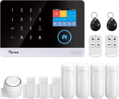 Draadloos Alarmsysteem - Inbreker Alarm Kit - Huis Beveiligen - 100 Sensoren Uitbreidbaar - Set 8 - Niet gespecificeerd