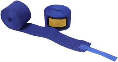 Jumada's Boks Straps Bandage - Training Bandage - Bescherming - Boksen - Taekwondo - Martial Art - 3 meter - Blauw